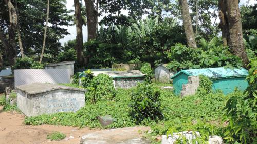 Cemetery in Monrovia